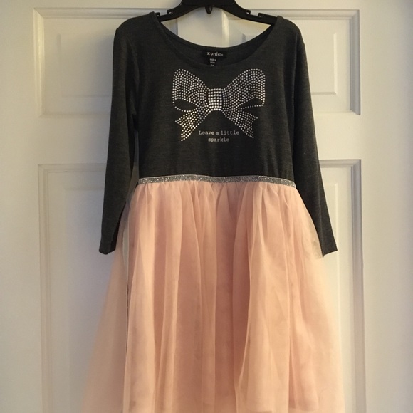 Zunie Sparkle Dress with Tutu Skirt